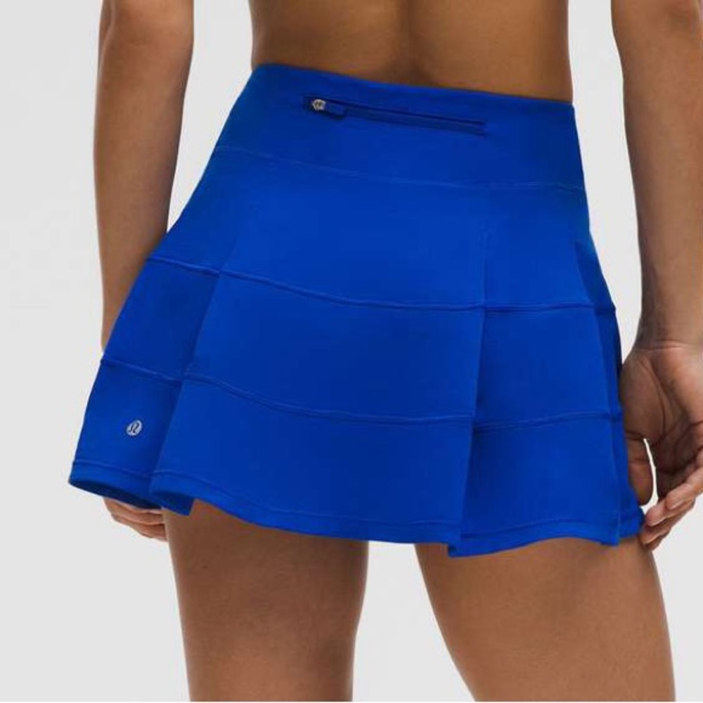 Lululemon Blue Pace Rival Skirt
